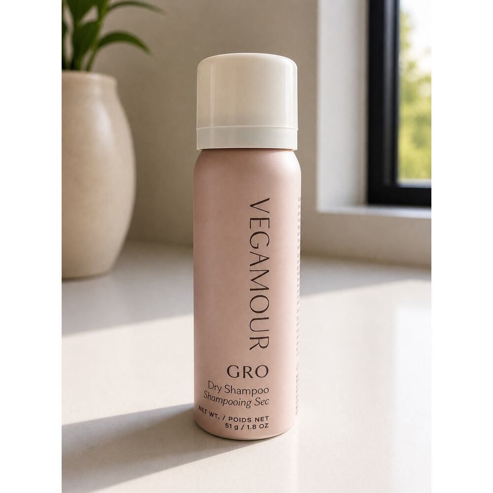 $18 New Vegamour GRO Dry Shampoo 1.8 oz Volumizing Oil Absorbing Clean Vegan
